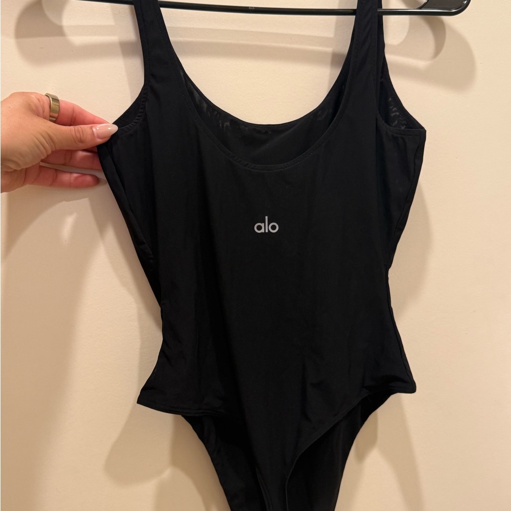 ALO Yoga Black Bodysuit